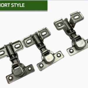Soft Close Hydraulic Short Arm Hinge 26 mm Small Cabinet Hinge for Thin Door Panel Furniture-for <b>Kitchen</b> Living Room School Use - Product Image 2