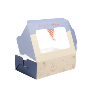 Caja <span class=keywords><strong>de</strong></span> Embalaje Personalizada para <span class=keywords><strong>Postres</strong></span>, Pasteles, Pan y Tartas, con Ventana Transparente, <span class=keywords><strong>de</strong></span> Alta Calidad, para Panadería y <span class=keywords><strong>Postres</strong></span> <span class=keywords><strong>de</strong></span> Chocolate - Product Image 4