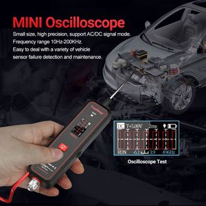 เครื่องวัดออสซิลโลสโคป P50 Pro Mini สำหรับทดสอบวงจรรถยนต์ ตรวจจับไฟ AC/DC ระบบวงจร 12V เครื่องตรวจจับไฟฟ้า เครื่องมือวินิจฉัย รับประกัน 1 ปี - Product Image 5
