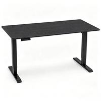 Bureau assis-debout ergonomique professionnel, robuste, motorisé, réglable en hauteur avec contrôle de mémoire pour le bureau à domicile