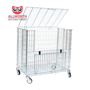 Estante de almacenamiento de equipos escolares para niños de alta calidad, jaula de bolas, estante de exhibición deportivo de acero - Product Image 5