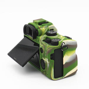 Sac en Silicone souple pour appareil photo, étui en caoutchouc pour <span class=keywords><strong>Sony</strong></span> A7RIII A7M3 A7 <span class=keywords><strong>Mark</strong></span> 3 A7R3 A7III A73 - Product Image 3