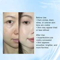 Base de Teint Matifiante Soyeuse Effet Blanchissant et Illuminateur, Correcteur en Stick Longue Tenue Imperméable, Ombre à Paupières Haute Pigmentation pour le Visage