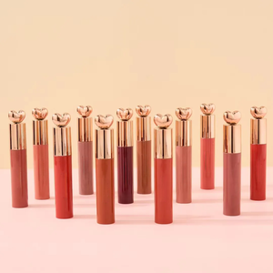 Lápiz labial mate de lujo Sin logotipo Sin etiqueta Lápiz labial mate mineral Líquido de mezcla de 12 colores - Product Image 5