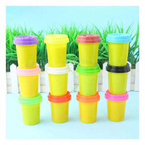 TOYSRUNNER Great Service Plasticine Cup Package <b>Clay</b> Play Dough No Toxic Eco Tools Color Mud Ice Nuddle Play Dough - Product Image 1