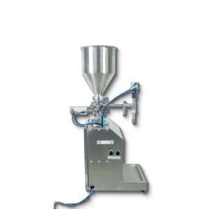 Semi Automatic Desktop Jam Sauce Cream Paste <b>Oil</b> Food Rotor Liquid Vertical Filling <b>Machine</b> for Jam/Juice With Particles - Product Image 1