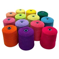 Wholesale Customized 1000-3 Tex Original Factory 100% New Zealand Wool Spun Yarn Rug Carpet Tufting Yarn
