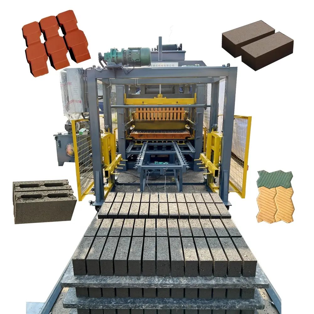 KAIDONG QT6-15 blocco di cemento che fa la macchina del mattone fare la macchina del blocco cavo di cemento che fa la macchina automatica