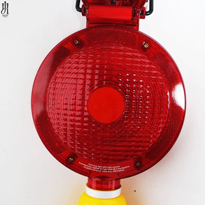 Luz de Advertencia <span class=keywords><strong>LED</strong></span> Solar de Alta Resistencia para Conos de Tráfico - <span class=keywords><strong>Baliza</strong></span> Intermitente con Sensor Automático para Advertencia de Seguridad en Zonas de Peligro - Product Image 2