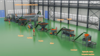 Four de carbonisation continue pour sciure de bois et balles de riz, machine de production de biochar pour l'amélioration du sol et l'absorption des gaz carbonés
