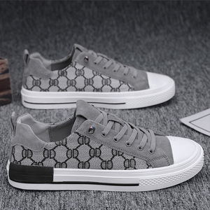 2026 Men's <b>Canvas</b> Shoes, Wear-resistant Anti-slip Sneakers Korean Style Casual All-match Low Top Shoes - Product Image 4