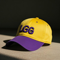 Gorra de Béisbol de 6 Paneles Personalizada con Logotipo Bordado de Alta Calidad, Multicolor, de Sarga, para Verano, Deportes y Moda al Aire Libre, Venta al Por Mayor en Línea
