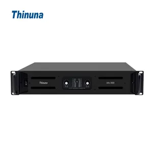 Thinuna XA Series 2U desain 2CH kelas AB Power Amp Set penuh peralatan suara Audio pemasok 300w profesional Power Amplifier