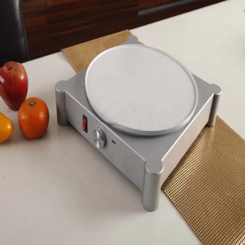 منتج جديد ماكينة صنع فطائر الكريب بلوحة واحدة قابلة للفصل للأغراض التجارية