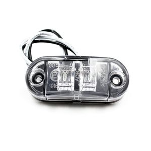 Luz indicadora LED de doble color de 12-24 V para camión, remolque, tractor, vehículo agrícola, lámpara auxiliar de bordes, luz trasera para camioneta - Product Image 1