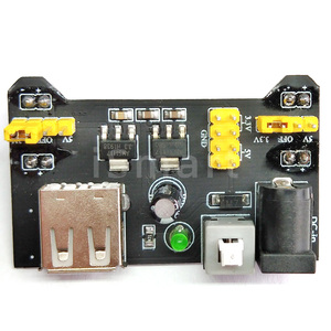 MB102 <span class=keywords><strong>Breadboard</strong></span> <span class=keywords><strong>Power</strong></span> <span class=keywords><strong>Supply</strong></span> <span class=keywords><strong>Module</strong></span> 2双方向3.3V 5V MB-102 Solderless Bread Board - Product Image 4