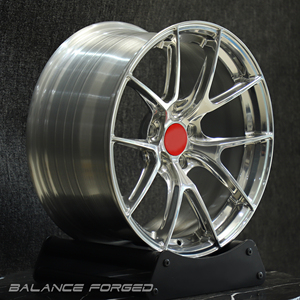 Jantes en alliage d'aluminium forgé à 5 branches, finition chrome poli argenté, entraxes 5x114.3 5x120 5x130, tailles 17 18 19 20 21 22 pouces pour M3/M4 <span class=keywords><strong>Tesla</strong></span> - Product Image 1