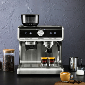 เครื่องชงกาแฟบ้าน เครื่องตีฟองนมและเครื่องชงกาแฟเอสเปรสโซพร้อมเครื่องบด - Product Image 6