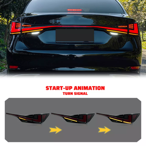 2026 새로운 유형 업그레이드 LED 테일 램프 LEXUS GS GS350 GS300 2012-2020 조립 미등 뒷등 램프 - Product Image 4