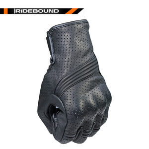 Guantes de Motocross de carreras de cuero de alta calidad con diseño impermeable a prueba de viento protección de la palma del puño para exteriores informales - Product Image 4