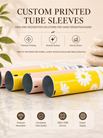 Envase Personalizado para Cosméticos, Tubo Exprimible de Aluminio y Plástico de 60 ml con Tapa de Rosca, Impresión UV, para Crema de Manos, Limpiador Facial, Protector Solar