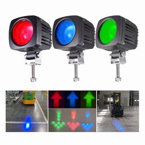 Warehouse Pedestrian Proximity Alert Corner Blind <b>Spot</b> Laser <b>LED</b> High Watt Blue <b>Spot</b> Light - Product Image 1
