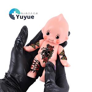 Mannequin de pratique de tatouage en silicone intégral, peau réaliste pour artistes tatoueurs débutants, outil de pratique de conception de motifs - Product Image 1