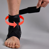 Attelle de cheville en néoprène à compression élevée avec stabilisateurs latéraux réglables – Offre Spéciale