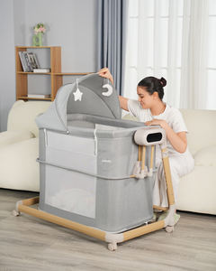 Moisés para bebé, cama de noche, cuna portátil para recién nacido a Bebé con malla transpirable - Product Image 6