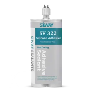 SV 322 A/B Two Compound Condensation Type Fast Curing Silicone Adhesive