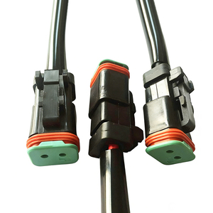 9005 9006 H11 转 Deutsch DT DTP 18AWG <span class=keywords><strong>2</strong></span> 针汽车连接器线束，用于 LED 工作灯条雾灯 - Product Image 5
