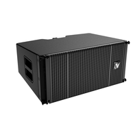 Haut-parleur Line Array 2 voies de 10 pouces, 380W de puissance de crête, 65Hz-18kHz, idéal pour les scènes, festivals et installations fixes