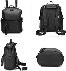Sac à dos à langer en cuir pour femme, sac <span class=keywords><strong>de</strong></span> voyage pour bébé, sac à dos d'extérieur pour maman avec matelas à langer et sangles <span class=keywords><strong>de</strong></span> poussette - Product Image 2