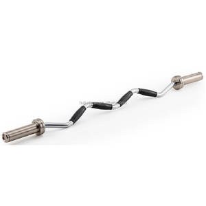 Équipement d'haltérophilie durable Curl Barbell pour un équipement d'exercice de musculation efficace pour les poids libres - Product Image 3