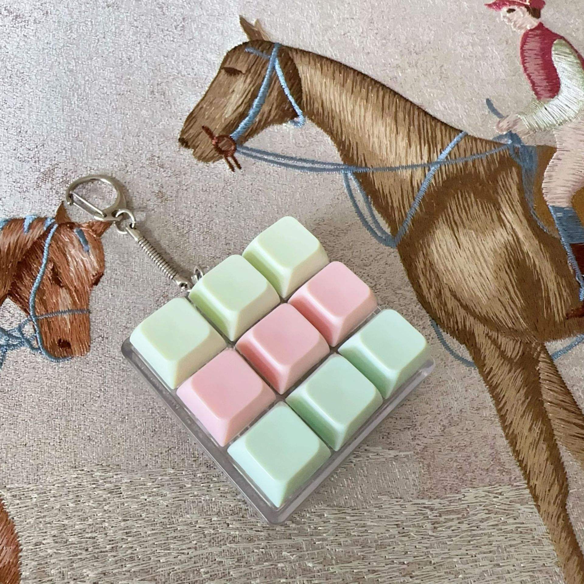 Nueve llaves a través de shell-gd2-snake bone-sin luces