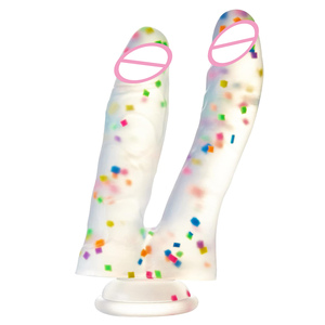 เซ็กซ์ทอยแบบสองหัวสำหรับผู้ใหญ่ของเล่นทางเพศสำหรับผู้หญิงทอยสำหรับใส่ทางทวารหนักเซ็กซ์ทอยสำหรับปาร์ตี้เลสเบี้ยนสำหรับผู้หญิง - Product Image 6