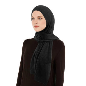 Prix usine nouveau sous-foulard islamique personnalisé plaine mousseline <span class=keywords><strong>de</strong></span> soie instantanée Hijab Jersey <span class=keywords><strong>Bonnet</strong></span> casquettes foulard châle écharpe - Product Image 1
