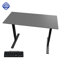 Mobilier de bureau, design moderne, table professionnelle électrique à hauteur réglable, cadre de bureau debout motorisé