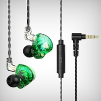 Écouteurs QKZ AK6 Pro, écouteurs dynamiques HIFI avec basses profondes, écouteurs intra-auriculaires, casque de sport, casque de jeu, IPX5, port 3,5 mm
