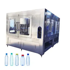 2000ML PET Bottle Carbonated Beverage Filling Capping Pure Water Filling Station Water Packaging Machine