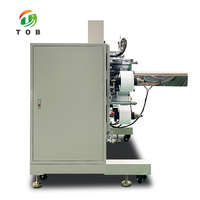 Électrode de batterie à semi-conducteurs semi-automatique TOB faisant la bobineuse