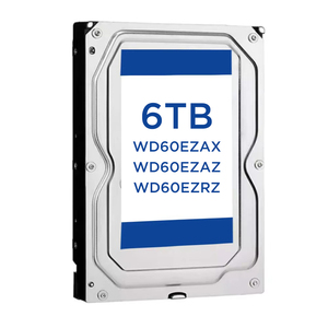 ฮาร์ดดิสก์ภายในแบบ SATA ขนาด 3.5 นิ้ว ความจุ 6TB ความเร็ว 5400RPM แคช 256MB สำหรับเดสก์ท็อป รุ่น WD60EZAX WD60EZAZ WD60EZRZ - Product Image 1