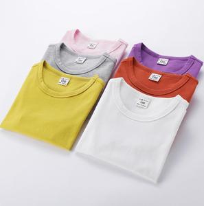100% coton décontracté été <span class=keywords><strong>pull</strong></span> ensemble pour bébé garçons tricoté t-shirts respirant court tenue solide motif enfants ensemble de vêtements - Product Image 3