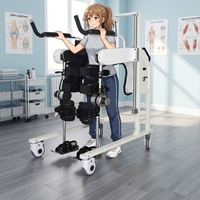 Exosquelette de marche à roues pour la mobilité des membres inférieurs, appareil portable d'entraînement à la mobilité