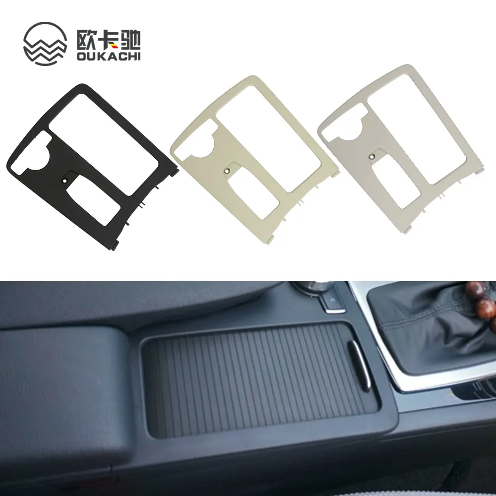 Center Console Cup Holder Trim Cover For Mercedes Benz W204 C-Class 2007-2014 2046800107 Auto Replace Car Interior Accessories