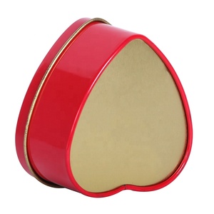 Boîte en étain en forme de cœur, design créatif, écologique, recyclable, pour le rangement du chocolat, cadeaux de mariage, réutilisable, personnalisable - Product Image 6