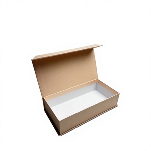 Small Recyclable Cardboard Gift Box with Gold Foil & UV Coating Magnetic Closure Offset Printing for Perfume <b>Socks</b> & <b>Fur</b> - Product Image 3