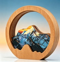 Trophée en bois HONOR au design élégant et artisanal avec cristal, pour la reconnaissance d'entreprise et les réalisations exceptionnelles