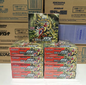 Boîte de boosters japonaise Pokémon TCG Écarlate et Violet SV1S avec <span class=keywords><strong>cartes</strong></span> Scarlet EX, 100 % authentique, pour les 14 ans et plus, 3 à 7 joueurs - Product Image 2