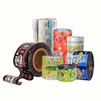 Rouleau de film plastique rigide brillant de qualité alimentaire, personnalisé en petite série, multicouche, pour emballage automatique de bonbons et de gelées